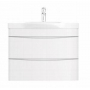 База под раковину подвесная 80 см, 2 ящика, белый глянец AM.PM Like M80FHX0802WG. Фото
