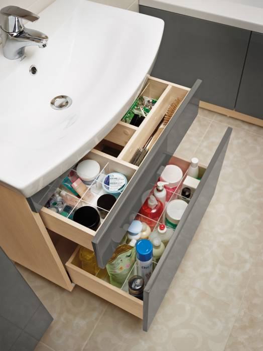 Органайзер SMART  прозрачный CERSANIT P-MD-SMA-DIV/CAR50. Фото